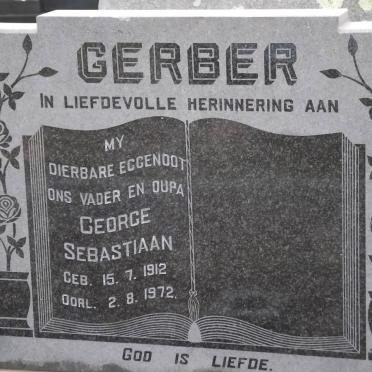 GERBER George Sebastiaan 1912-1972
