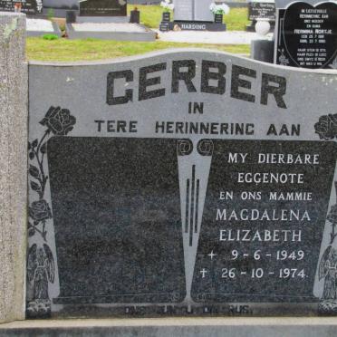 GERBER Magdalena Elizabeth 1949-1974
