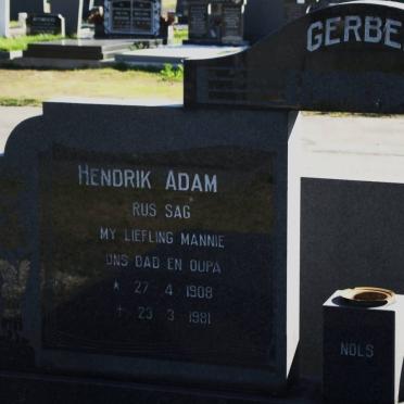 GERBER Hendrik Adam 1908-1981