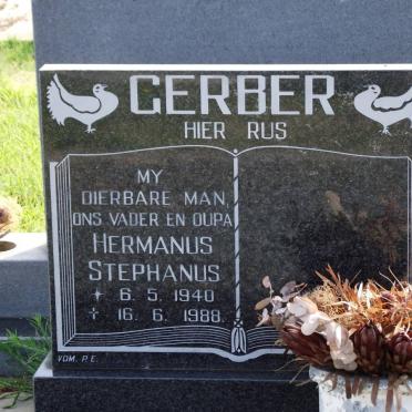 GERBER Hermanus Stephanus 1940-1988