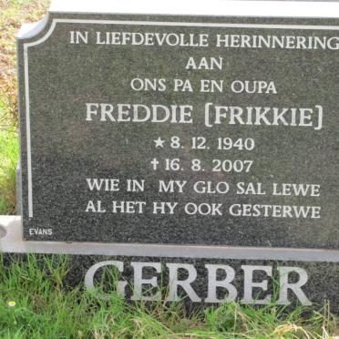GERBER Freddie 1940-2007