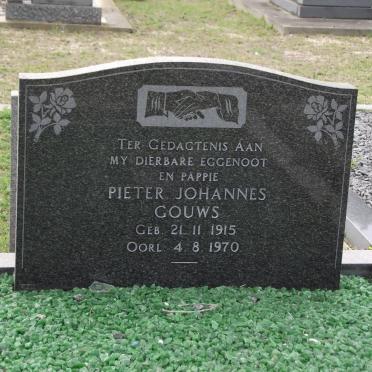 GOUWS Pieter Johannes 1915-1970