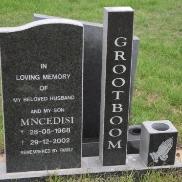 GROOTBOOM Mncedisi 1968-2002