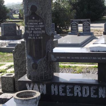 HEERDEN Phillipus Rudolph, van 1927-1974