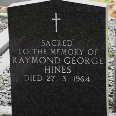 HINES Raymond George -1964