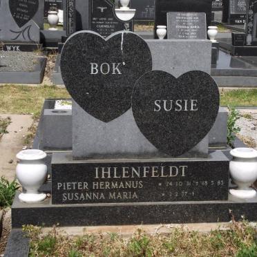 IHLENFELDT Pieter Hermanus 1931-1985 &amp; Susanna Maria 1937-