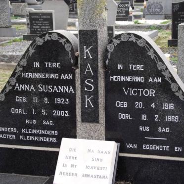 KASK Victor 1916-1969 &amp; Anna Susanna 1923-2003
