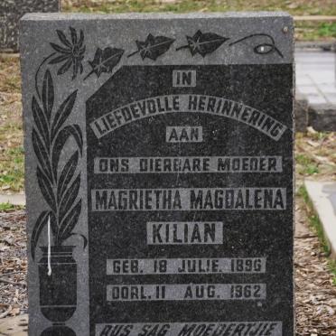 KILIAN Magrietha Magdalena 1896-1962