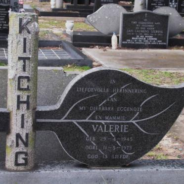 KITCHING Valerie 1945-1973