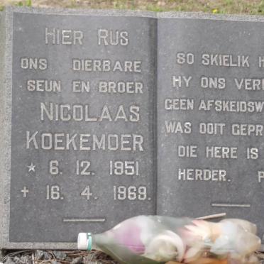 KOEKEMOER Nicolaas 1951-1969