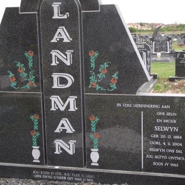 LANDMAN Selwyn 1984-2004