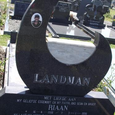 LANDMAN Riaan 1968-1998