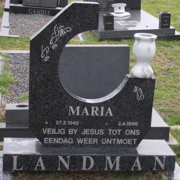 LANDMAN Maria 1945-1996