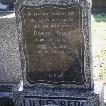 LIEBENBERG Daniel Pieter 1913-1964