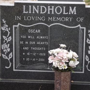 LINDHOLM Oscar Frederick J. 1926-2001