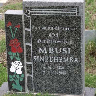MBUSI Sinethemba 1986-2005