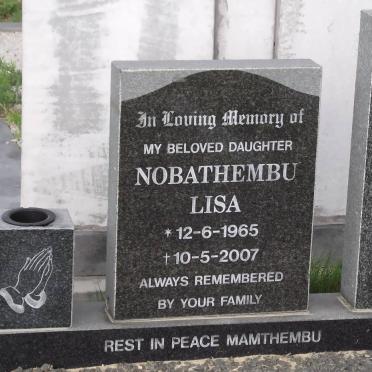 MCONI Nobathembu Lisa 1965-2007