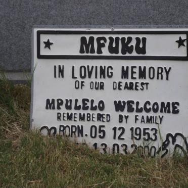 MFUKU Mpulelo Welcome 1953-2000