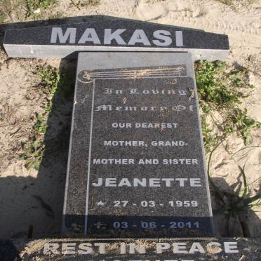 MAKASI Jeanette 1959-2011
