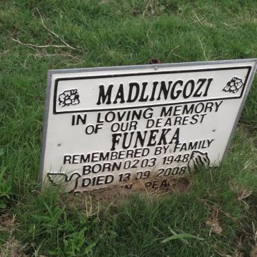 MADLINGOZI Funeka 1948-2008