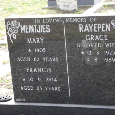 MEINTJIES :: RAYPEN 
