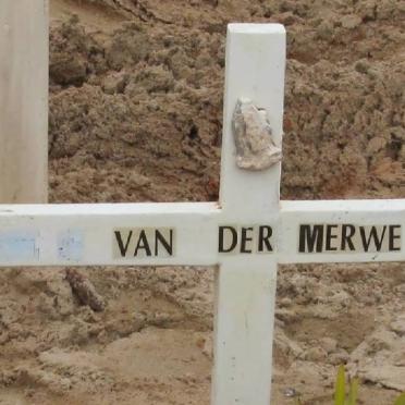 MERWE, van der