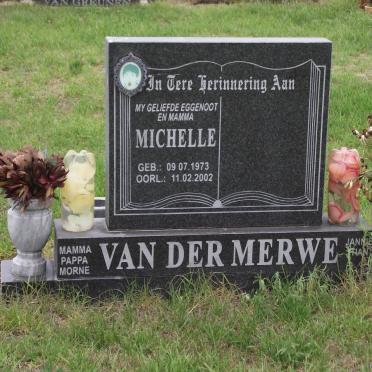 MERWE Michelle, van der 1973-2002