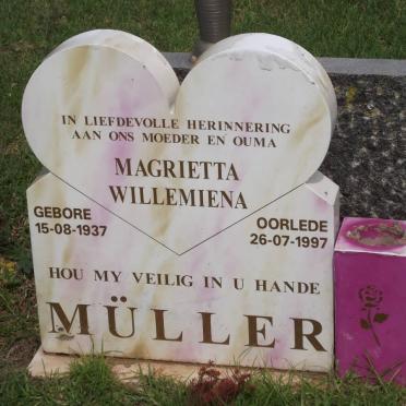 MULLER Magrietta Willemiena 1937-1997