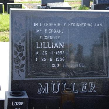 MULLER Lillian 1952-1986