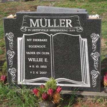 MULLER Willie E. 1950-2007