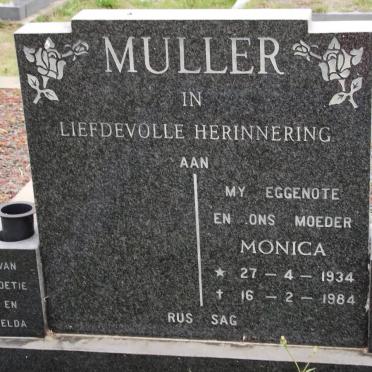 MULLER Monica 1934-1984