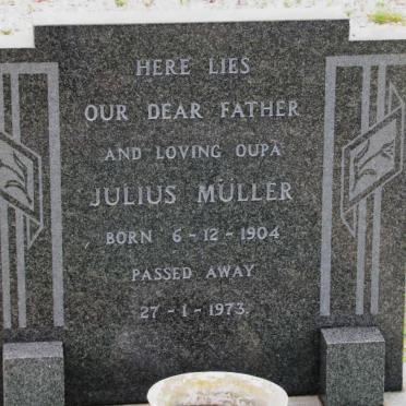 MULLER Julius 1904-1973