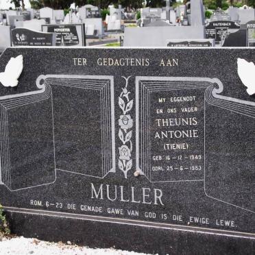 MULLER Theunis Antonie 1949-1983