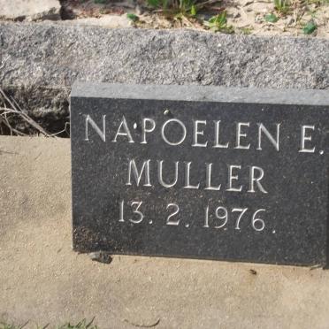 MULLER Napoelen E. 1920-1976