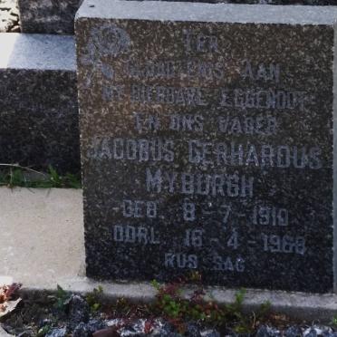 MYBURGH Jacobus Gerhardus 1910-1968