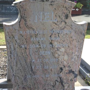 NEL Deon 1959-1991