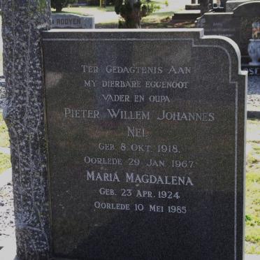 NEL Pieter Willem Johannes 1918-1967 &amp; Maria Magdalena 1924-1985