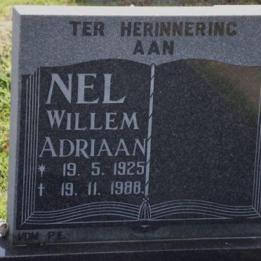 NEL Willem Adriaan 1925-1988
