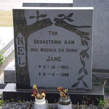 NEL Jane 1913-1989