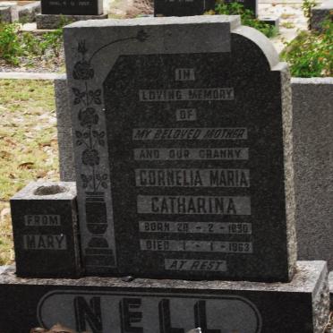 NELL Cornelia Maria Catharina 1890-1963