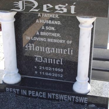 NESI Mongameli Daniel 1950-2012
