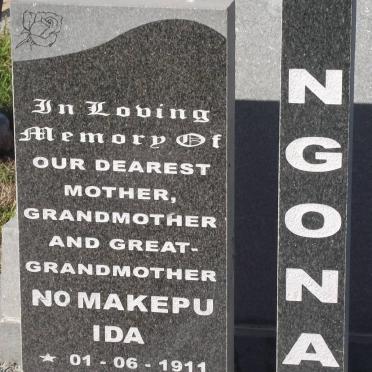NGONA Nomakepu Ida 1911-2009
