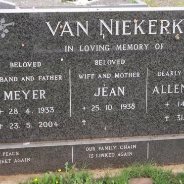 NIEKERK, van
