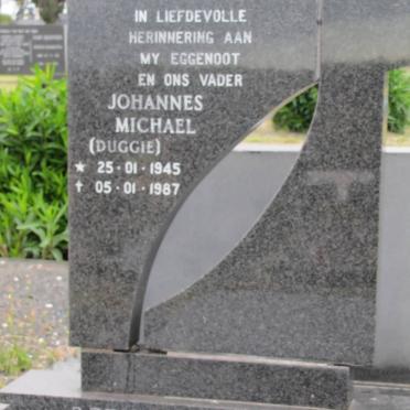 NIEWOUDT Johannes Michael 1945-1987