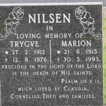 NILSEN Trygve 1912-1976 &amp; Marion 1915-1993