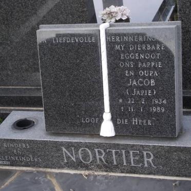NORTIER Jacob 1934-1989