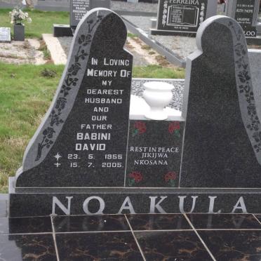 NQAKULA Babini David 1955-2005