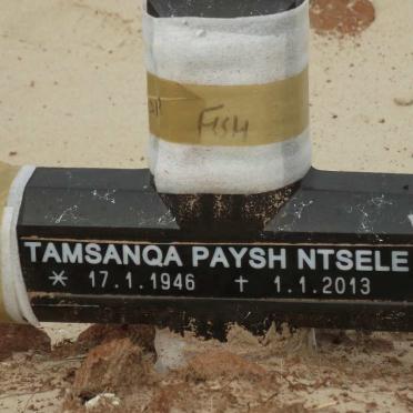 NTSELE Tamsanqa Paysh 1946-2013