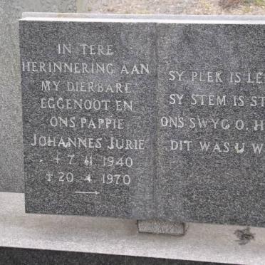 OLIVIER Johannes Jurie 1940-1970