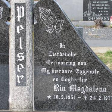 PELSER Ria Magdalena 1951-1977 :: PELSER Maritsa 1974-1977